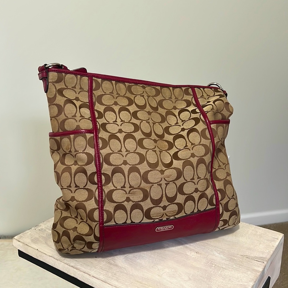 Coach Park Signature bag